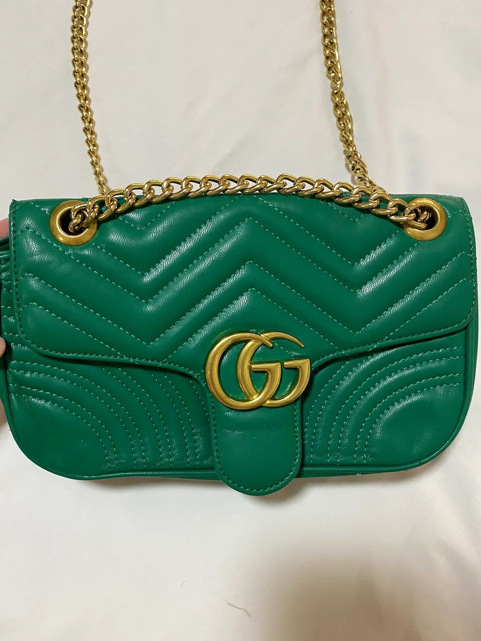 Bolsa verde Marmont Gucci - Foto 2