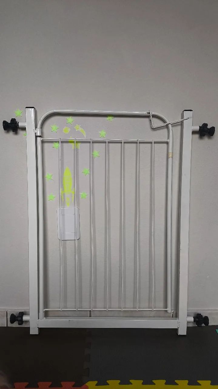 Grade de proteção para crianças e pet  - Foto 3