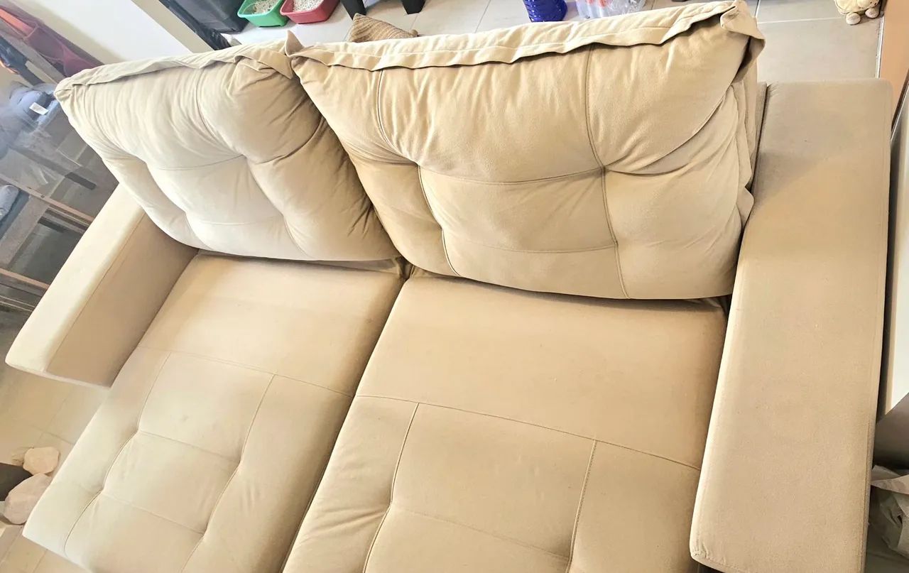Vendo Sofá Casa Decor retrátil 5 lugares - Foto 5