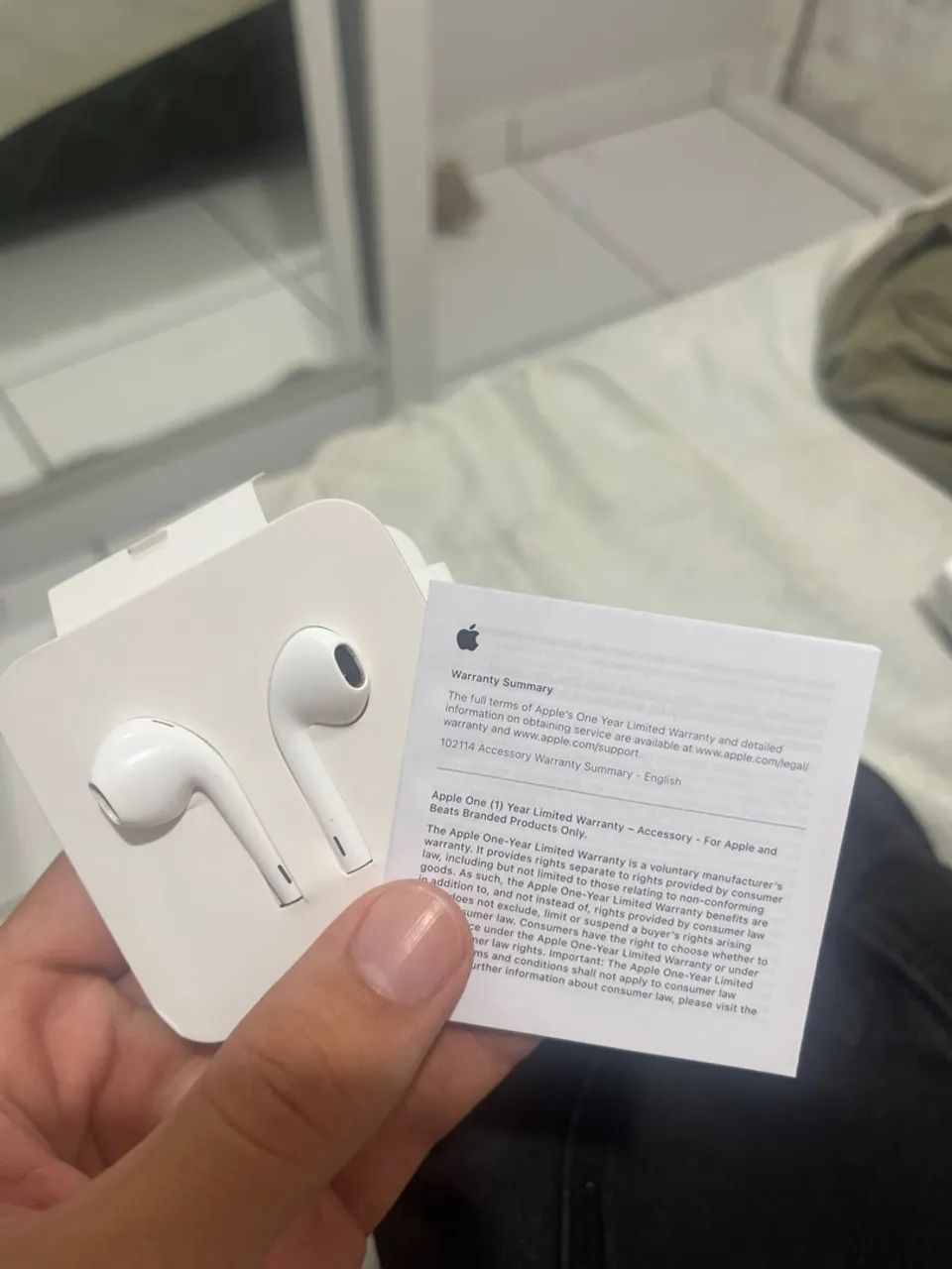 Fones Earpods - entrada Lightning  - Foto 3