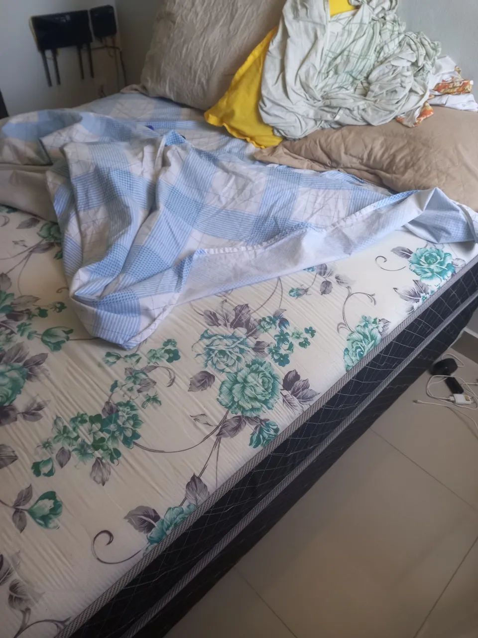 Cama casal molas
