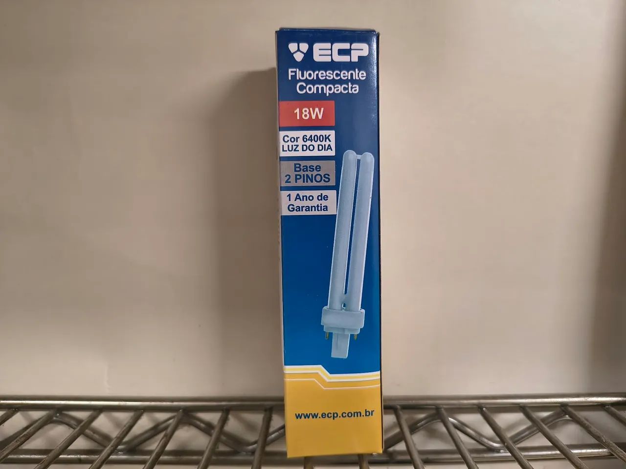 Kit 20 Lâmpada Compacta Fluorescente 18w G24q-2 6400k Ecp