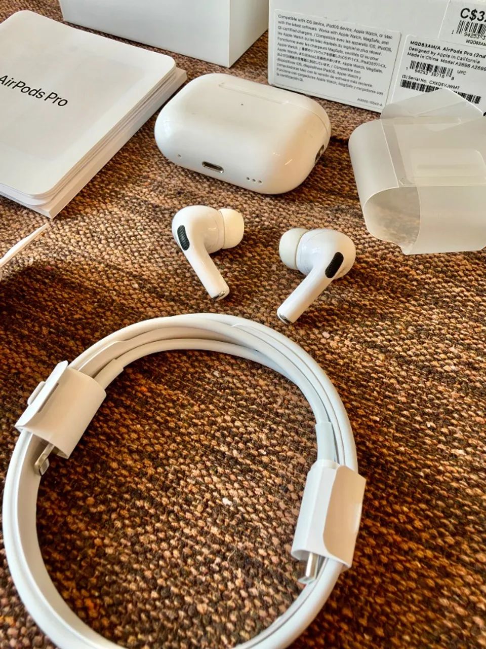 Air Pods Pro(2nd generation) ライトニング AirPods Pro 2ª Geração Original Apple - Lightning - Completo +