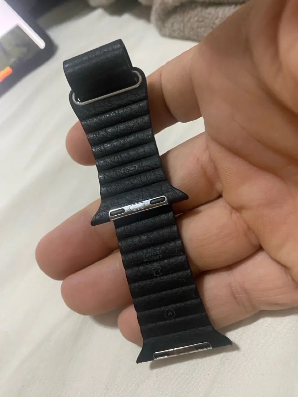 Pulseira  Para Apple Watch preta 42  
