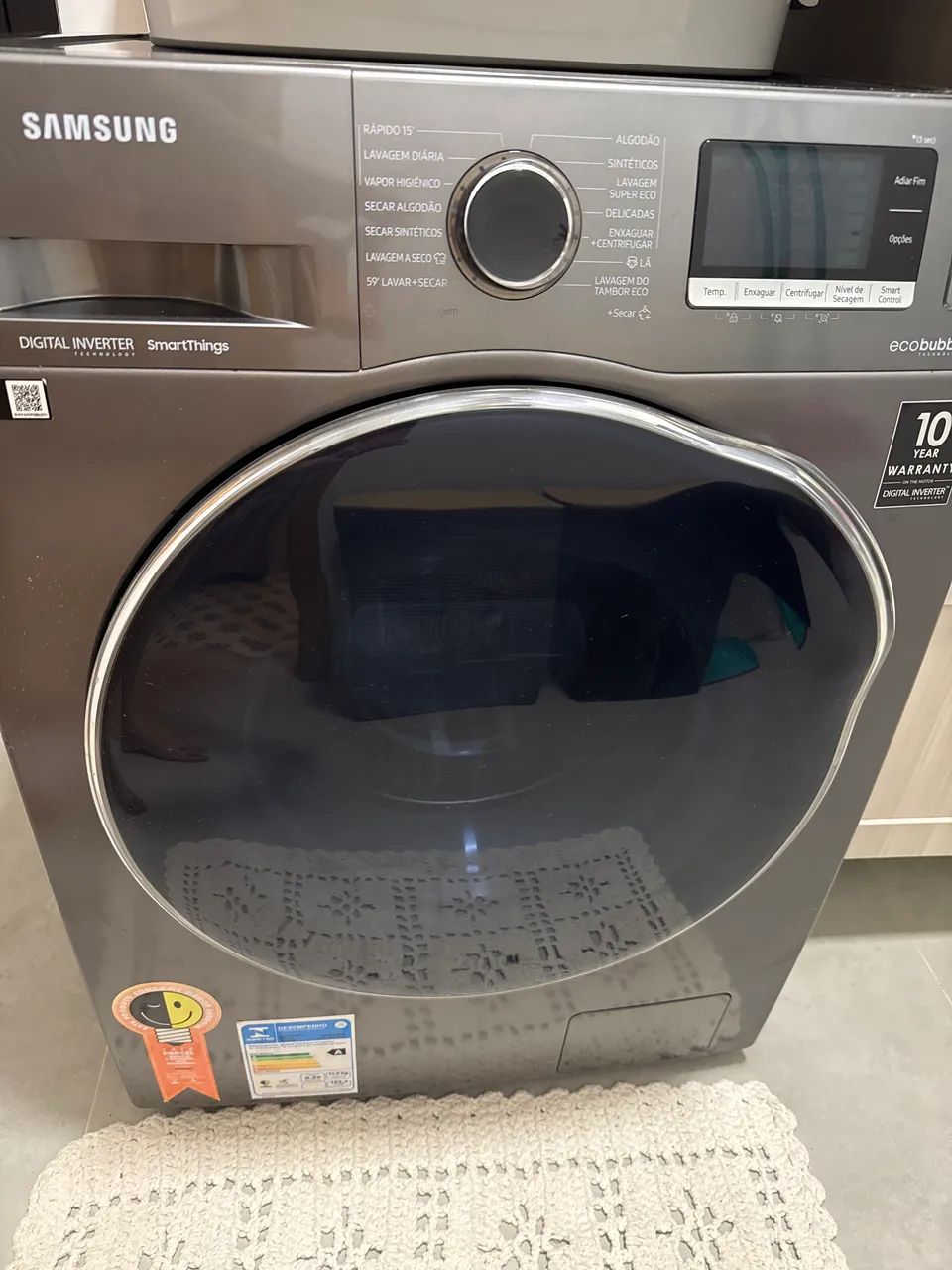 Máquina lava seca Samsung 11kilos inox 