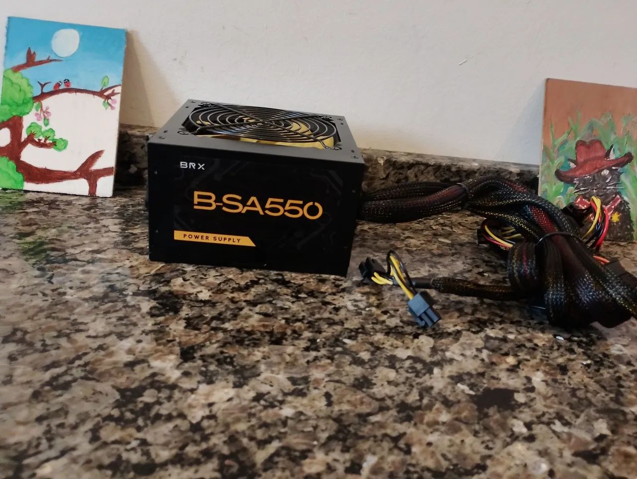Fonte BRX BSA550 550W - estado perfeito, nunca usado.  - Foto 2