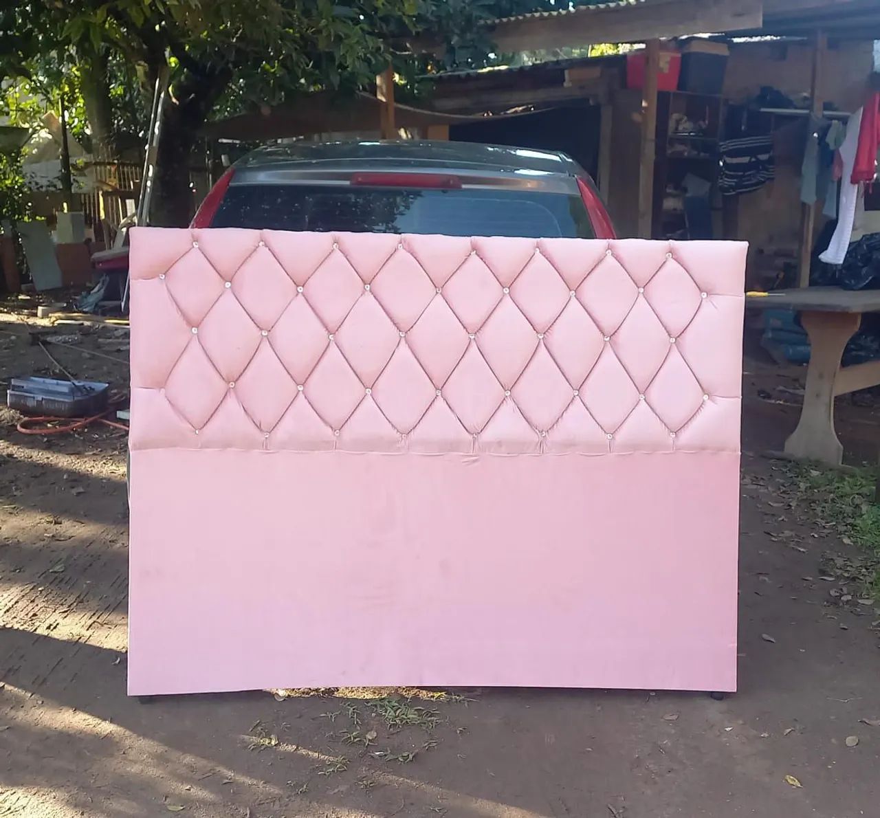 Fabricaçao de Cabeçeiras, puffs E reformas de Sofas - Foto 5