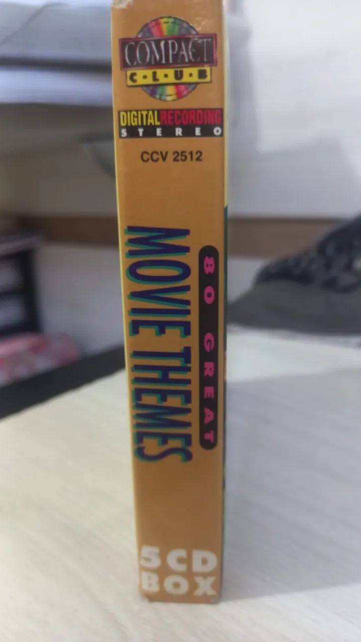 Box 5 CDs Movie Themes Original usado. - Foto 3