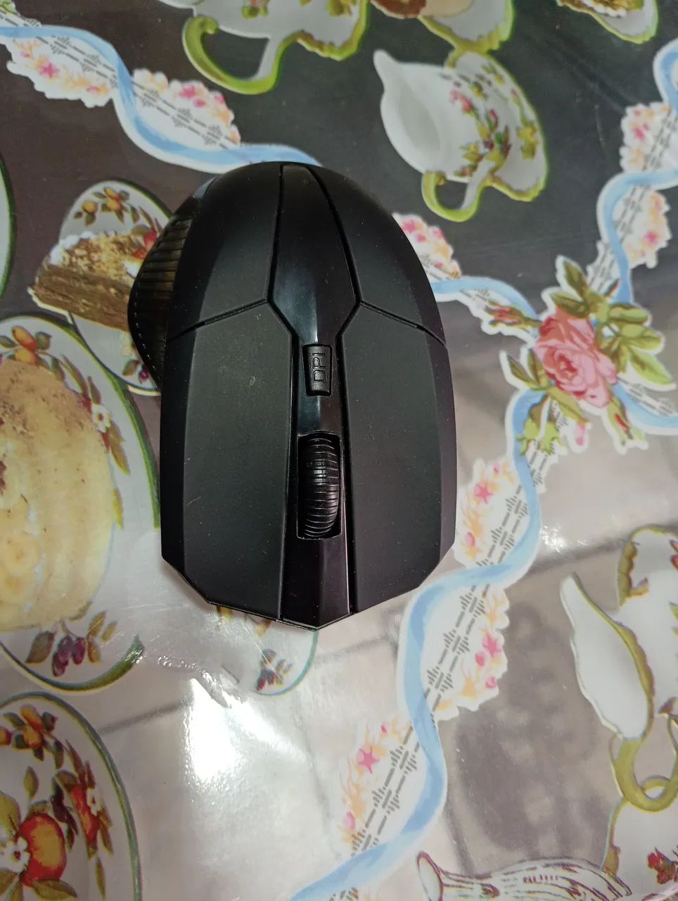 Teclado com mouse embutido + mouse (ambos sem fio) - Foto 3