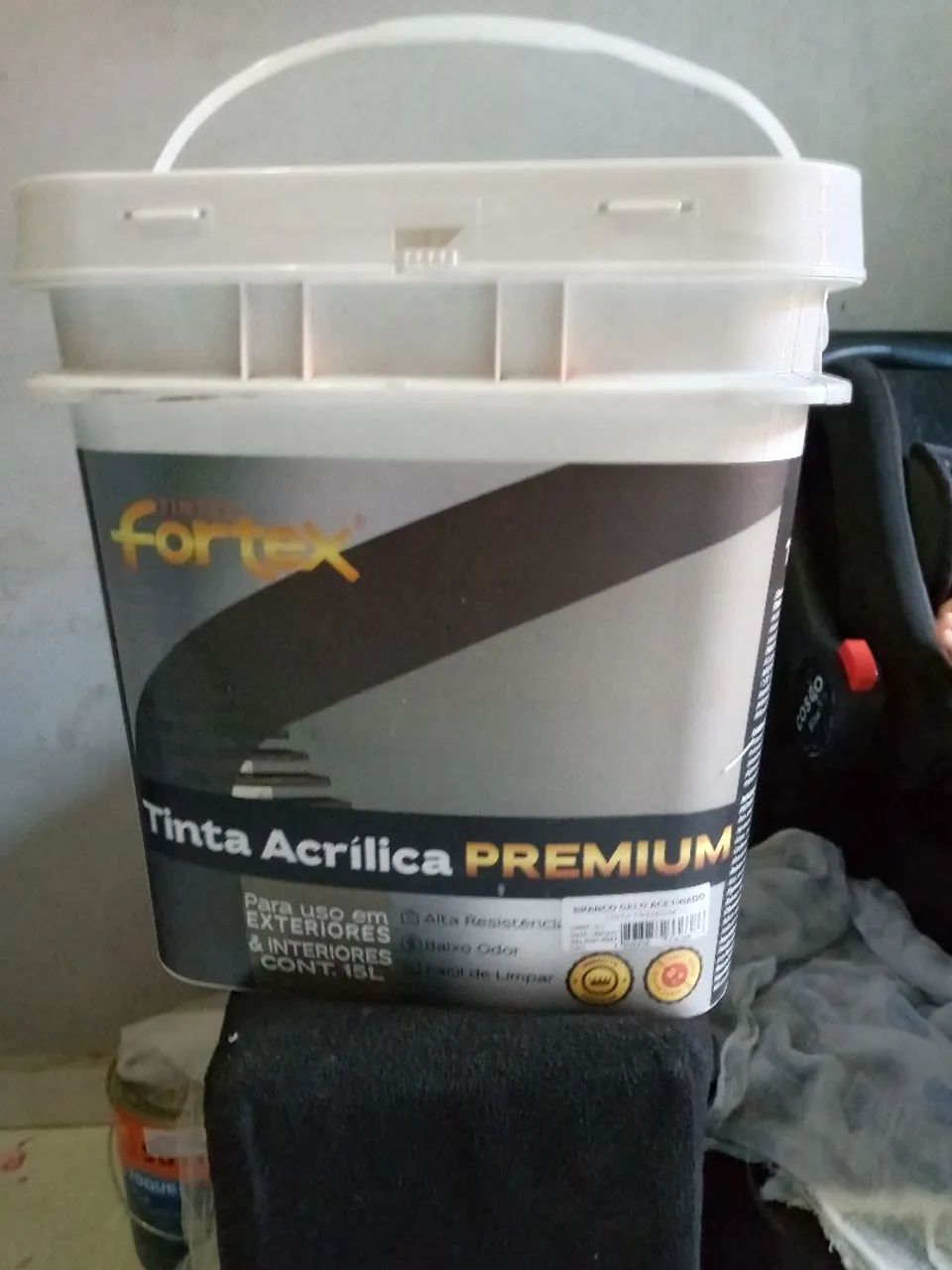 Tinta Suvinil  e tinta Acrílica Acetinada Fortex Lata Lacrada - Foto 3