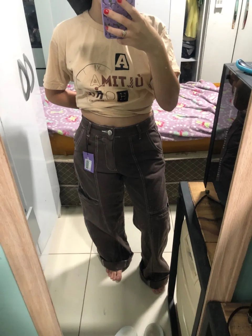 Calça cargo pangeia - Foto 3