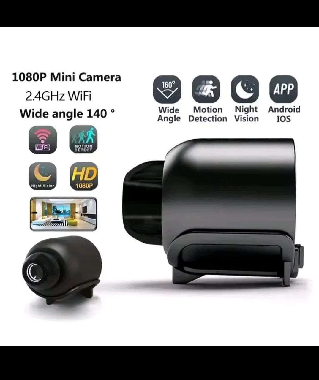 Mini câmera vigilância  - Foto 2