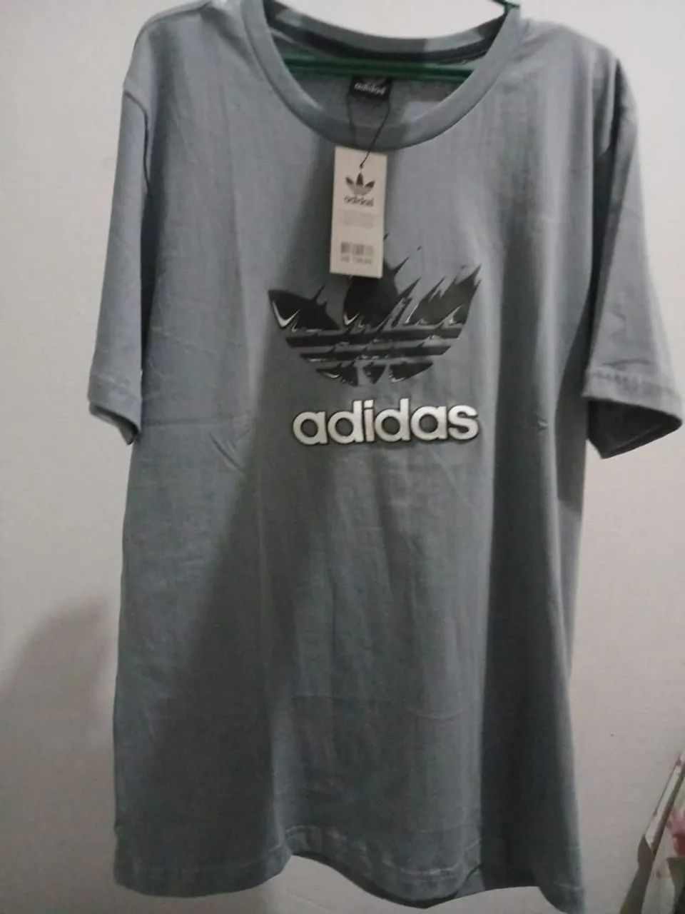 Camiseta cinza Adidas | impecável 