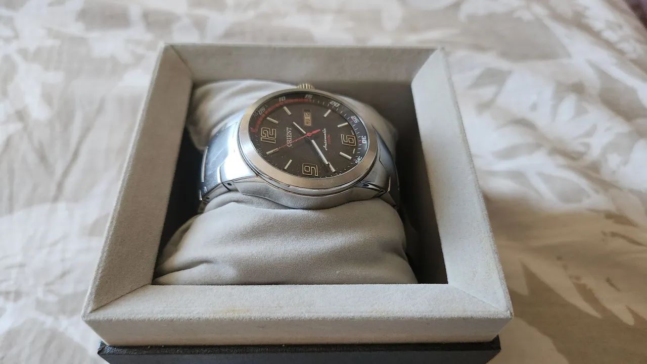 Relógio ORIENT Automático 469SS029 PVSX 41mm - Foto 5