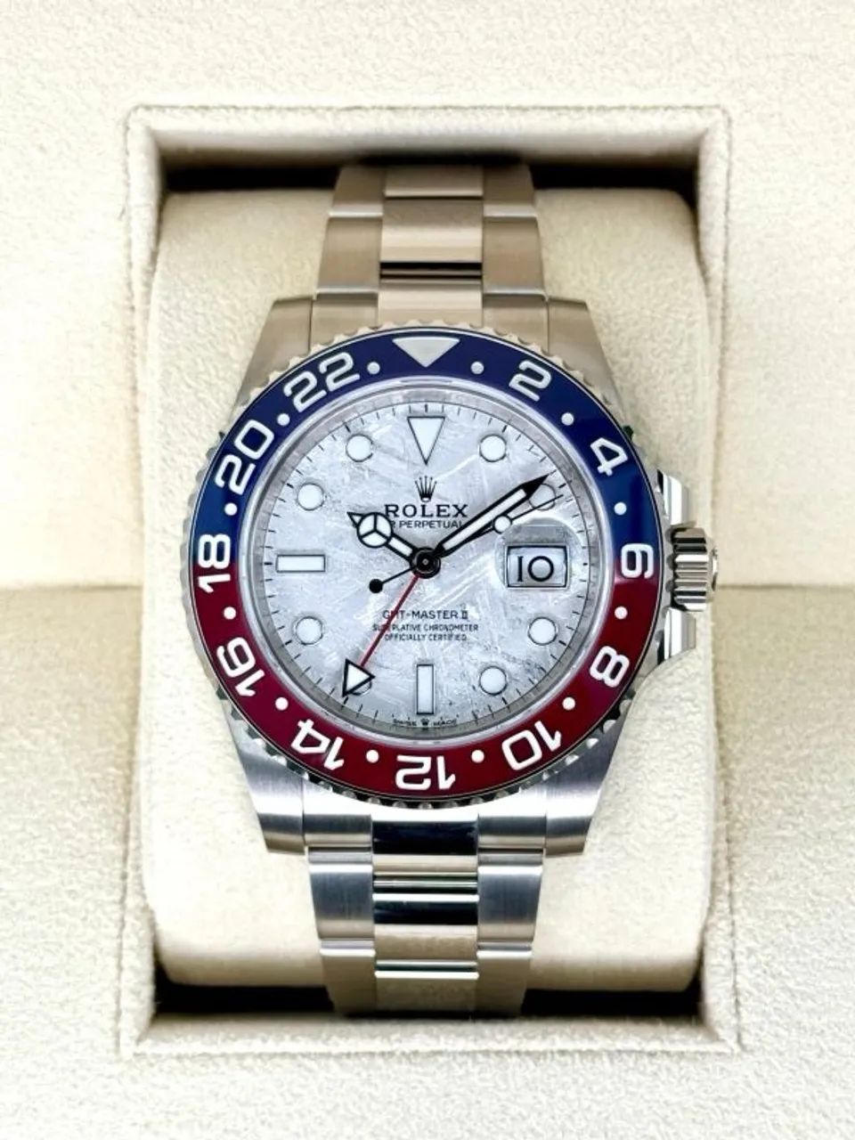 ROLEX GMT MASTER II METEORITE 