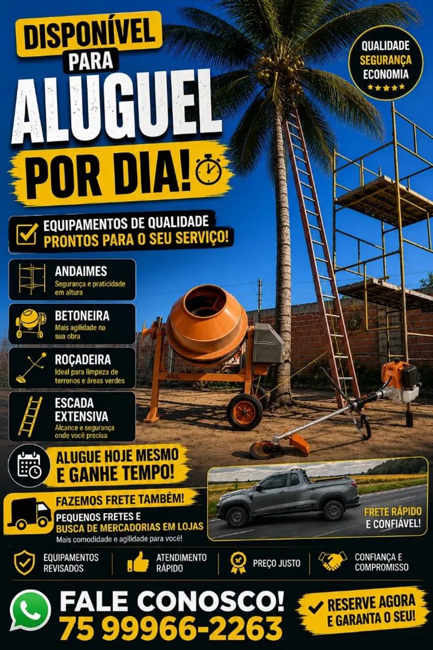 Aluguel de ferramentas 