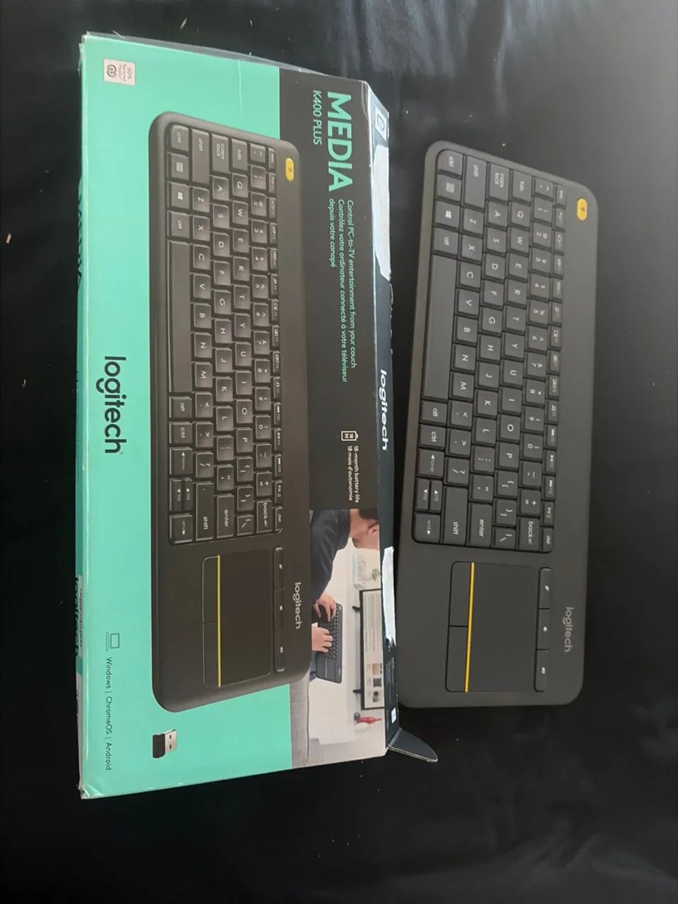 Teclado logitech k400 plus - Foto 5