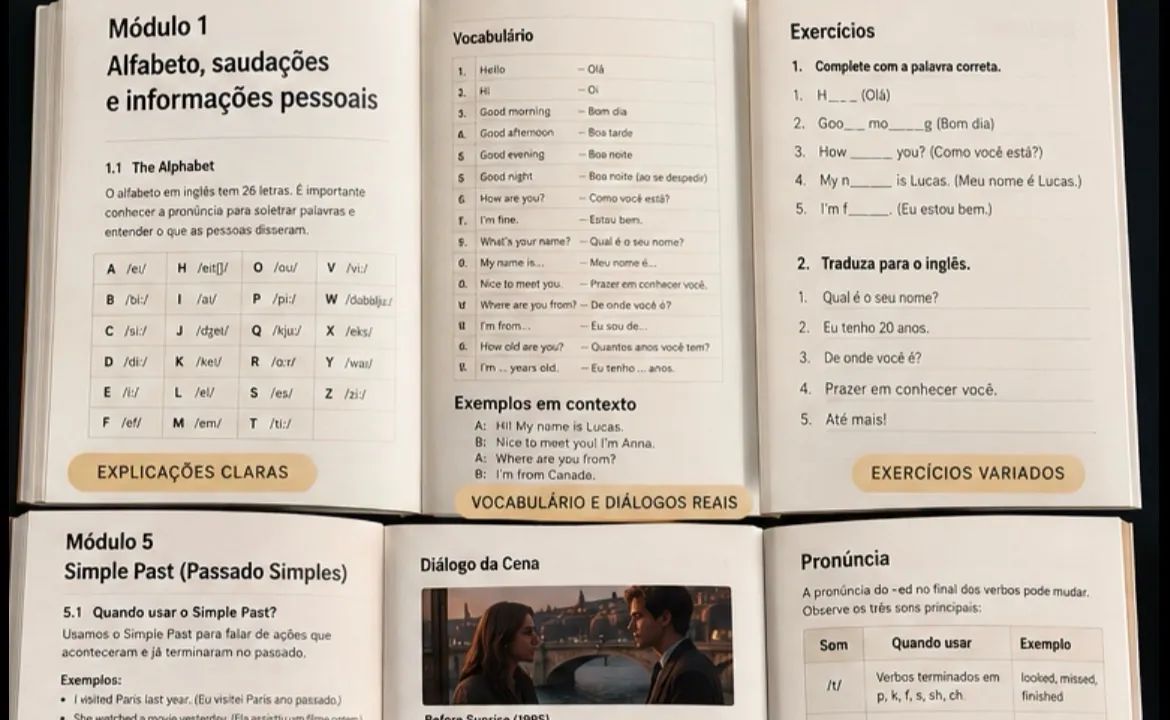     Inglês do Zero Edição Premium pdf  - Foto 3