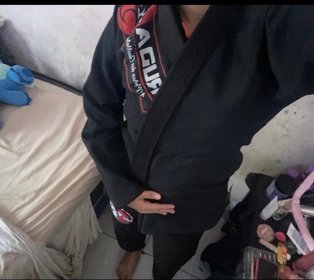 Vendo kimono novo preto  - Foto 3