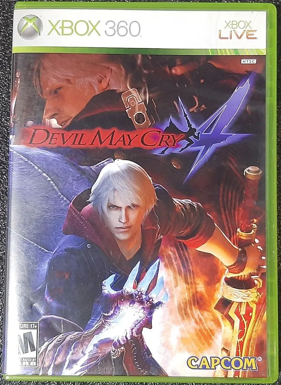 Devil may cry 4 xbox 360 semi-novo