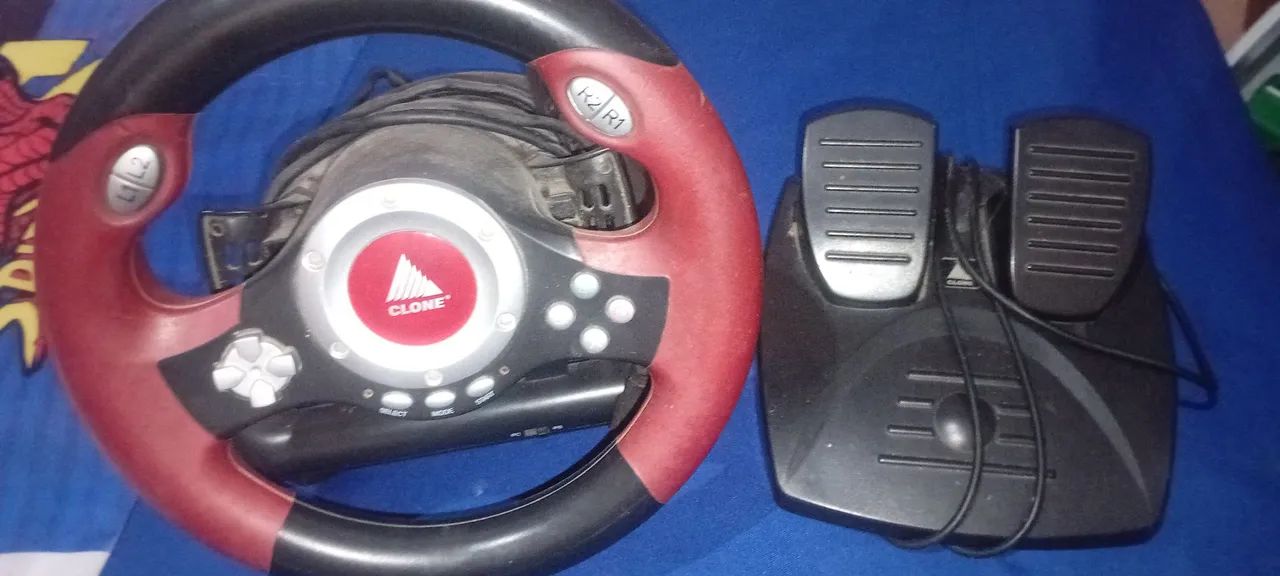 Vendo volante do ps2 da até no ps4 