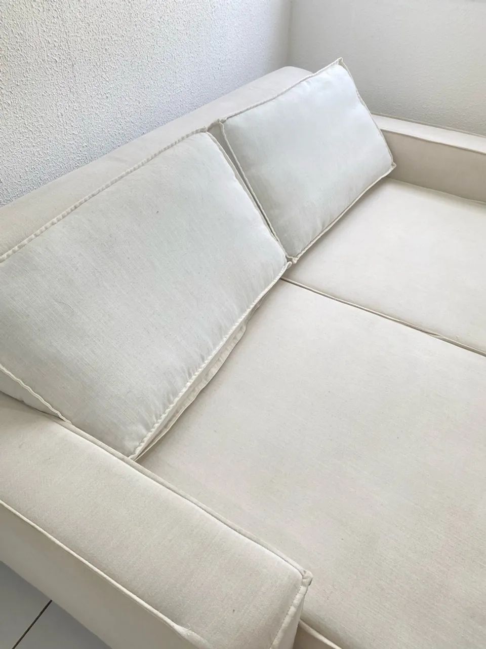 Sofá retrátil, sofá cama 2/3 Lugares Linho 2M - Foto 4