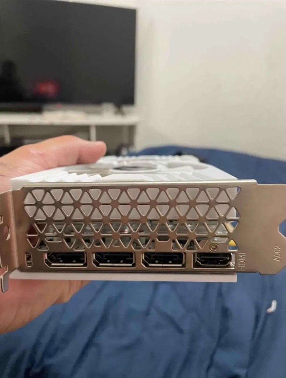 Placa: RX 580 com 8GB branca  - Foto 2