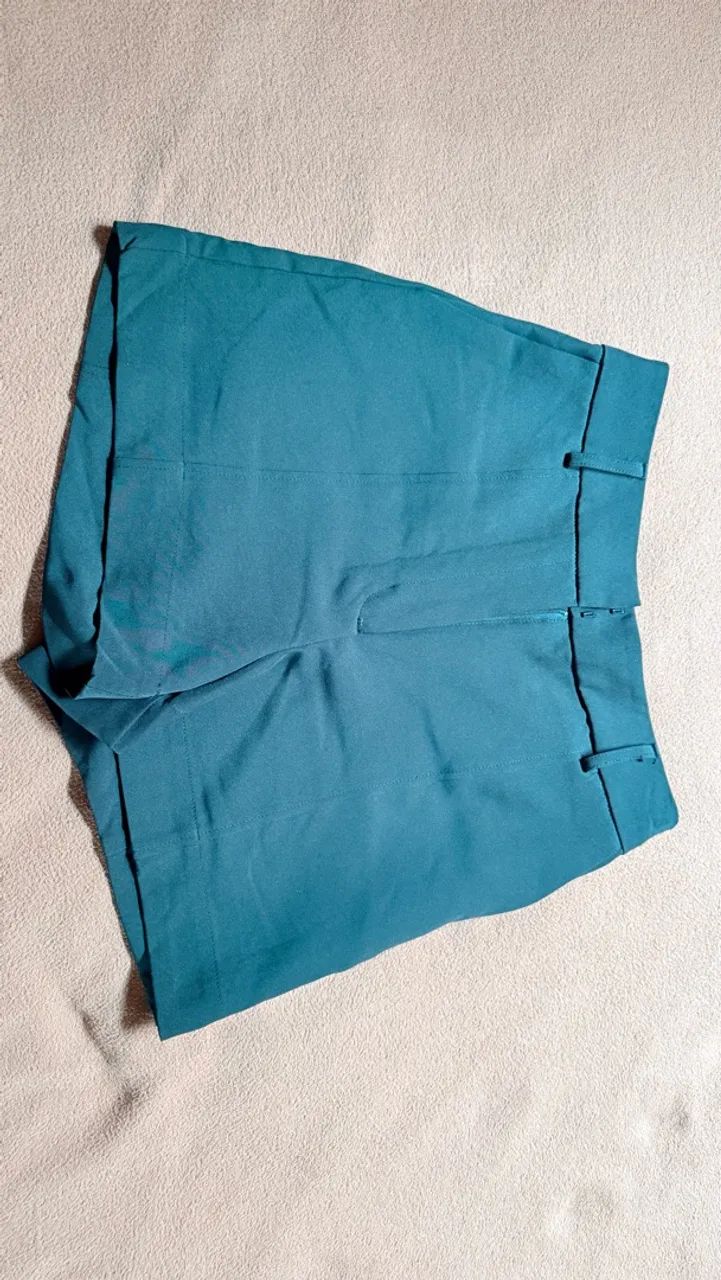 Short em alfaiataria