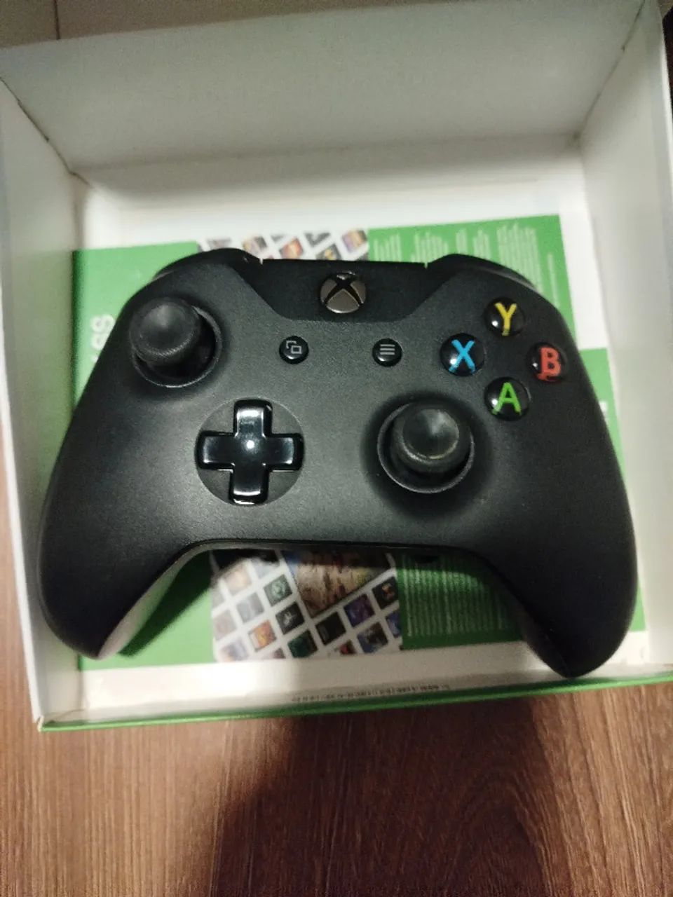 Controle original Xbox One com caixa preto - Foto 2