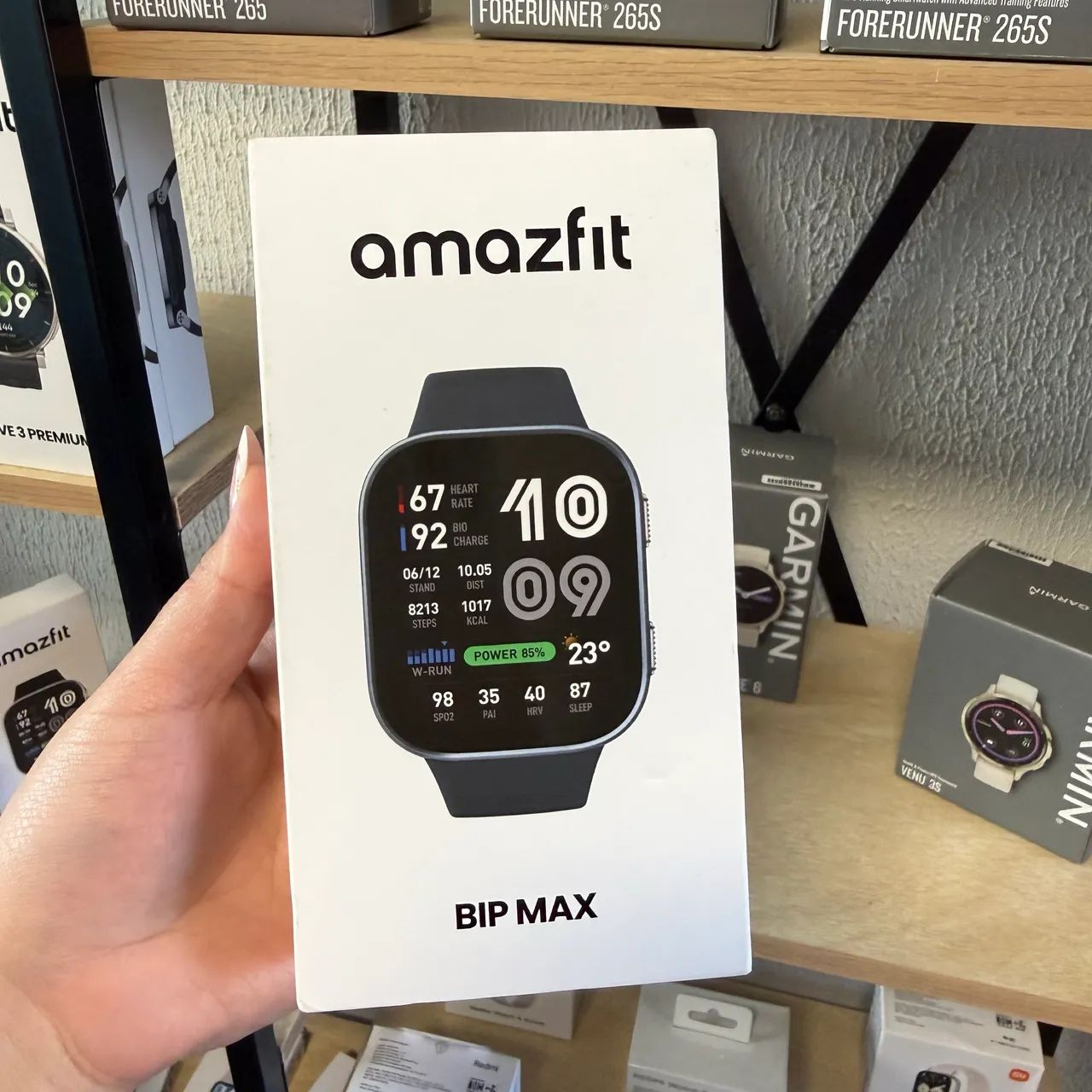 Lançamento AMAZFIT BIP MAX GPS AMOLED 