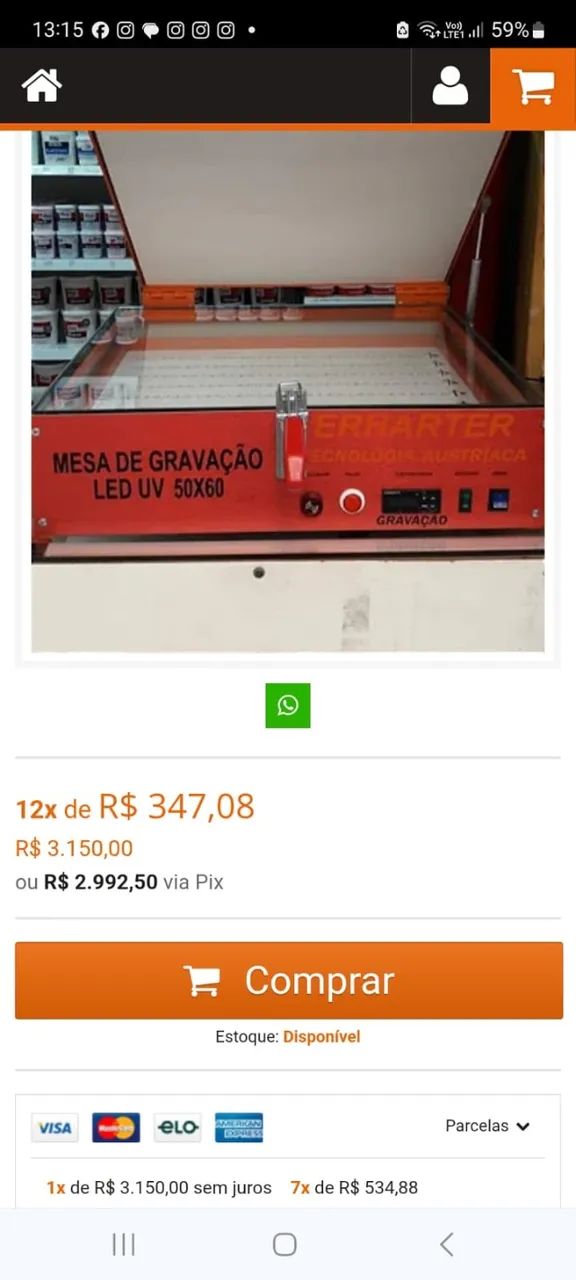 Mesa luz reveladora LED - Foto 2