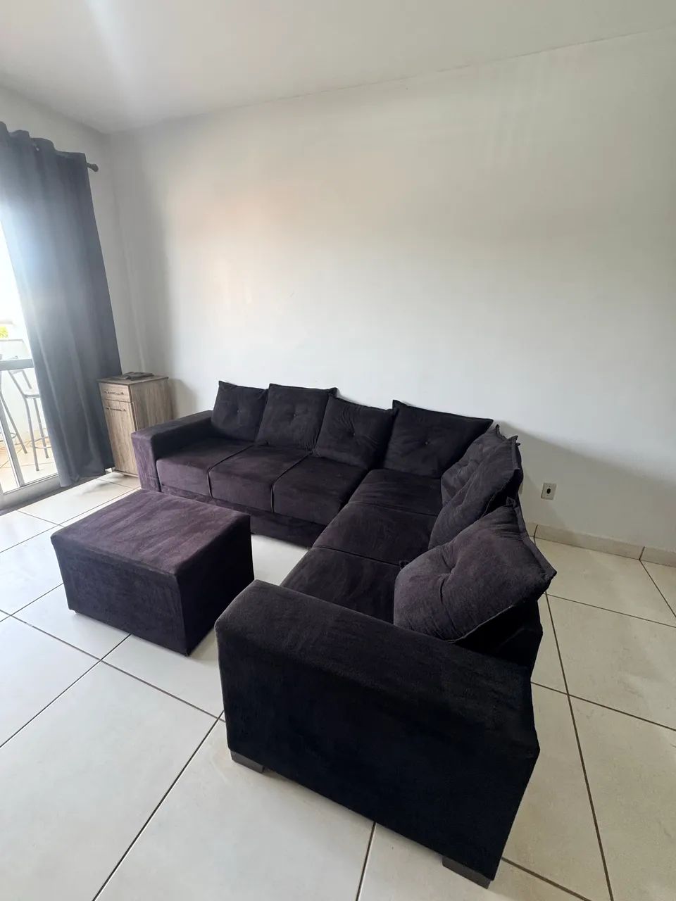 VENDO SOFÁ EM L USADO  - Foto 2