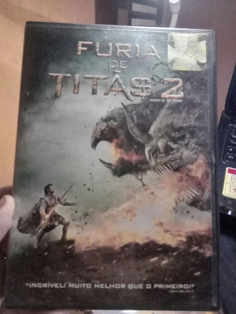 Dvd Furia de Titas 1 e 2 usado - Foto 2
