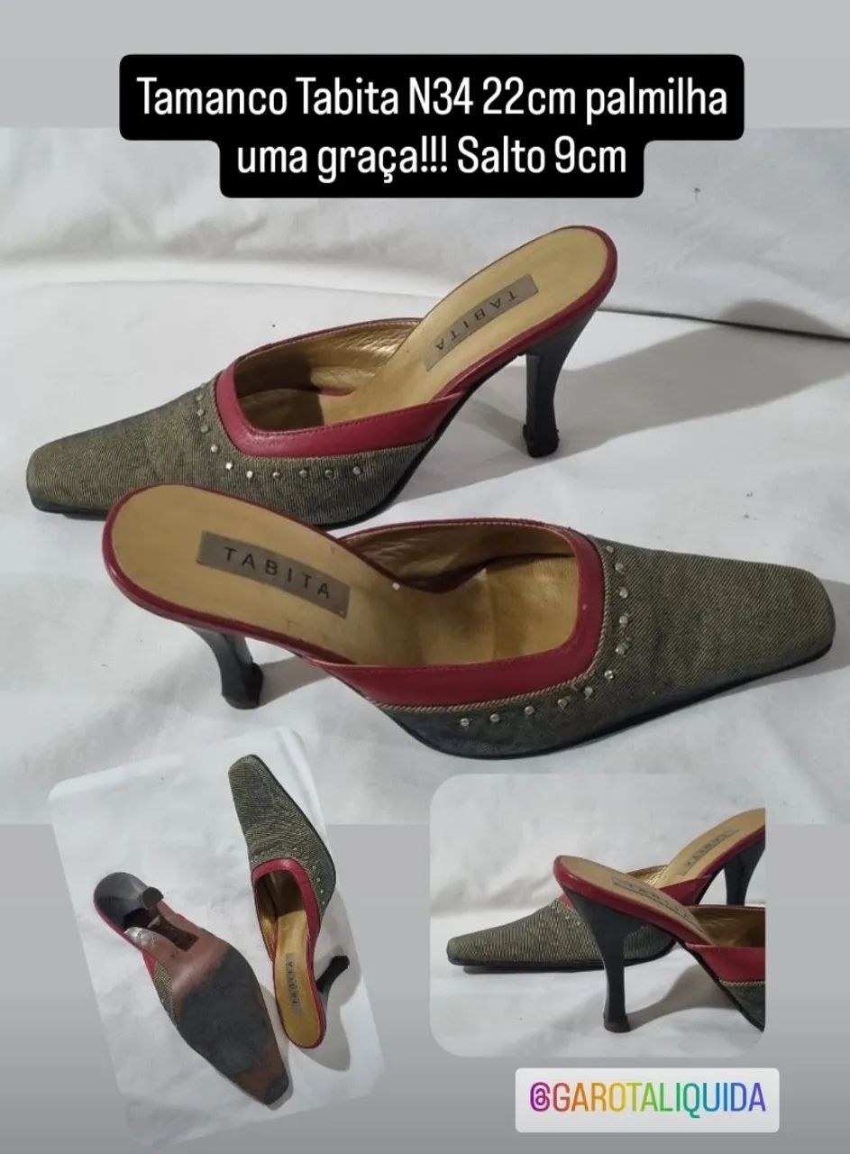 Tamanco feminino N34