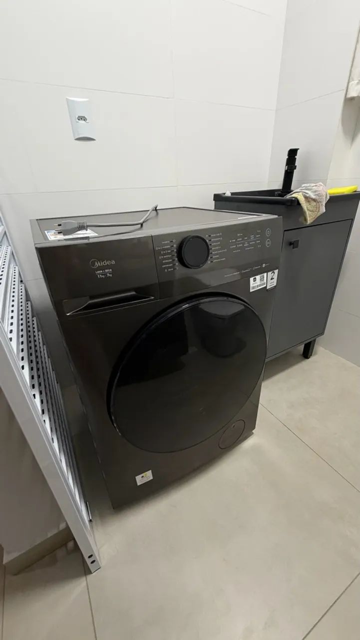 Midea Lava e Seca 11kg titanium slim  - Foto 2