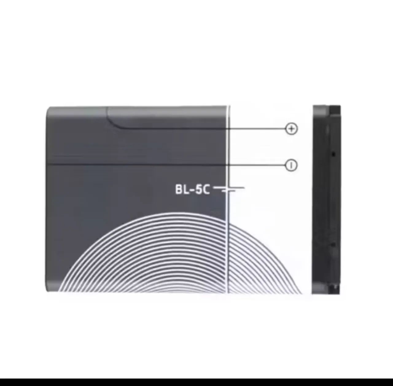 Bateria BL5C 3.7V recarregável autonomia e durabilidade  - Foto 2