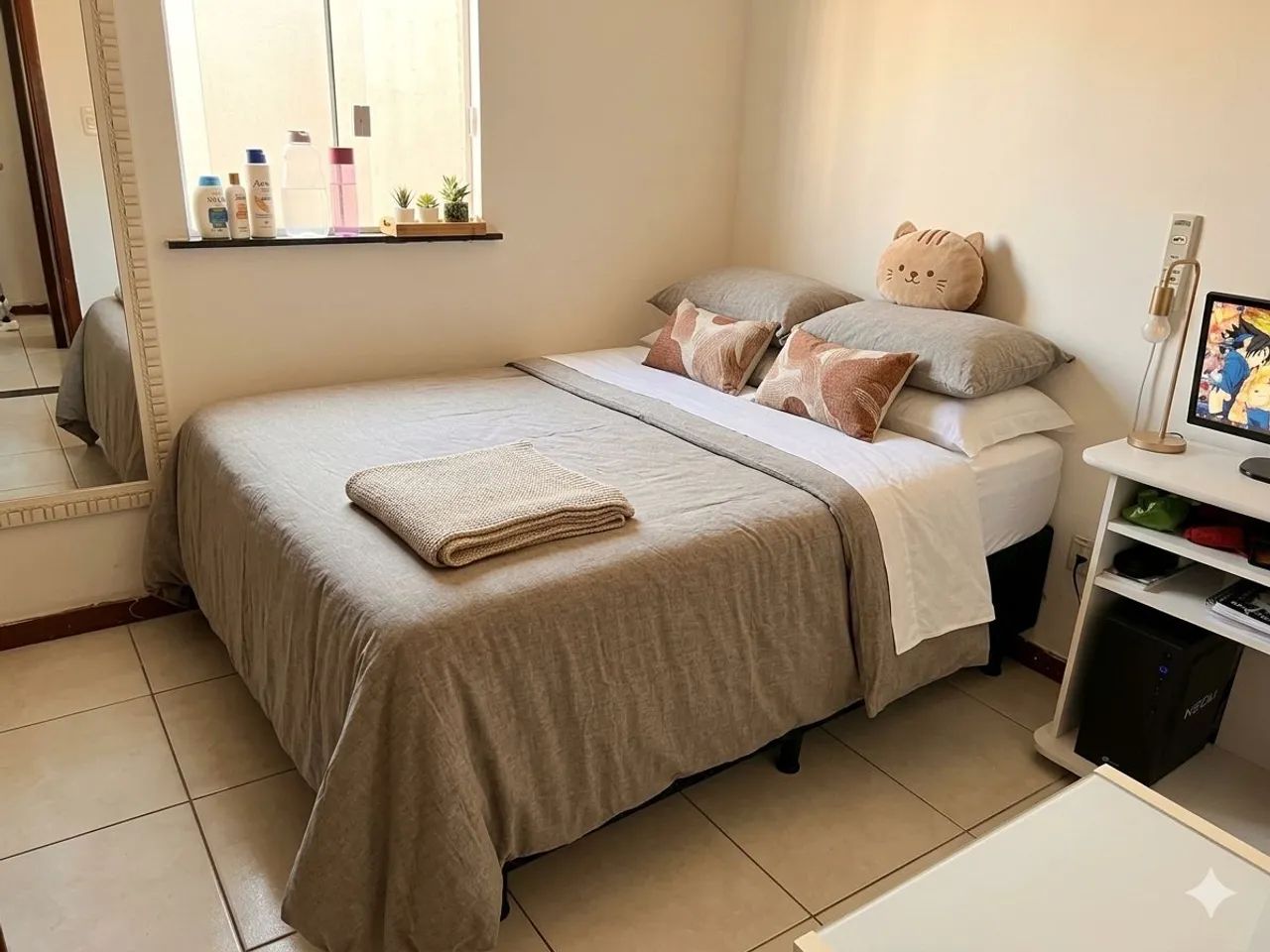 Cama com colchão grande - Foto 2