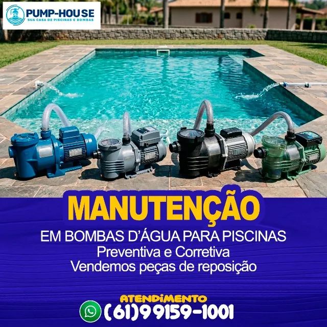 Bomba Para Piscina 1/3Cv 3A-M T-Plas Monofásico Jacuzzi - Foto 4