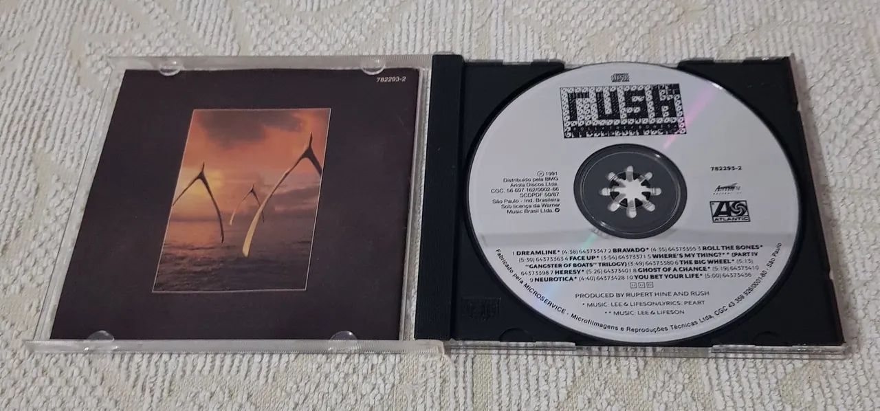 Rush - Cd ( Roll the bones ) - Foto 3