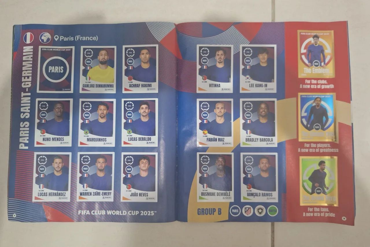 Álbum Completo - Mundial de Clubes 2025 - Foto 3