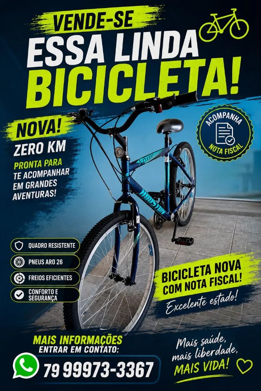 Vendo essa linda bicicleta 