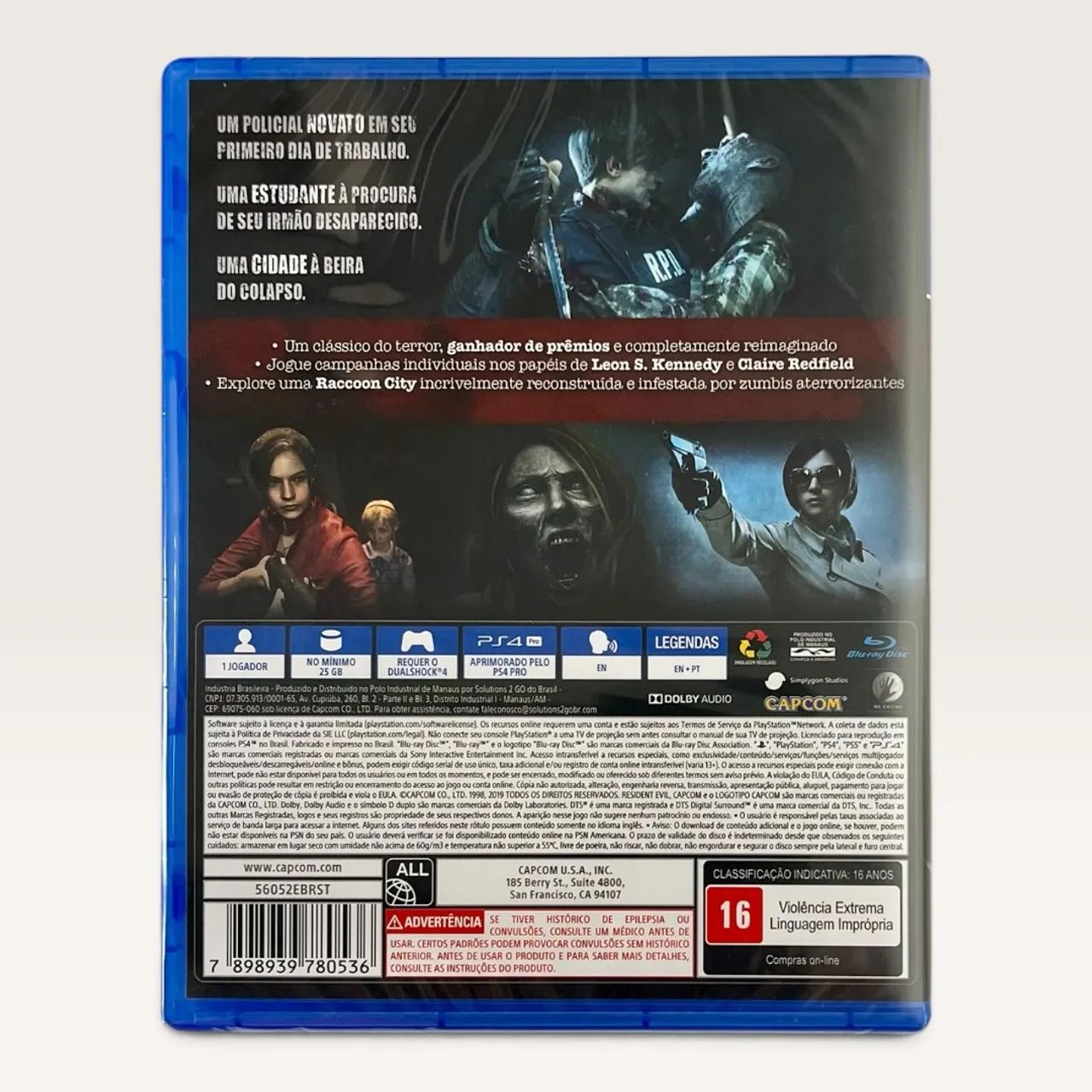 Resident evil 2 remake PS4 (Lacrado)  - Foto 2