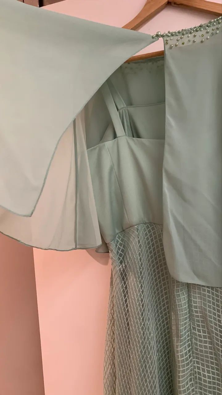 Vestido longo mãe de noiva  - Foto 5