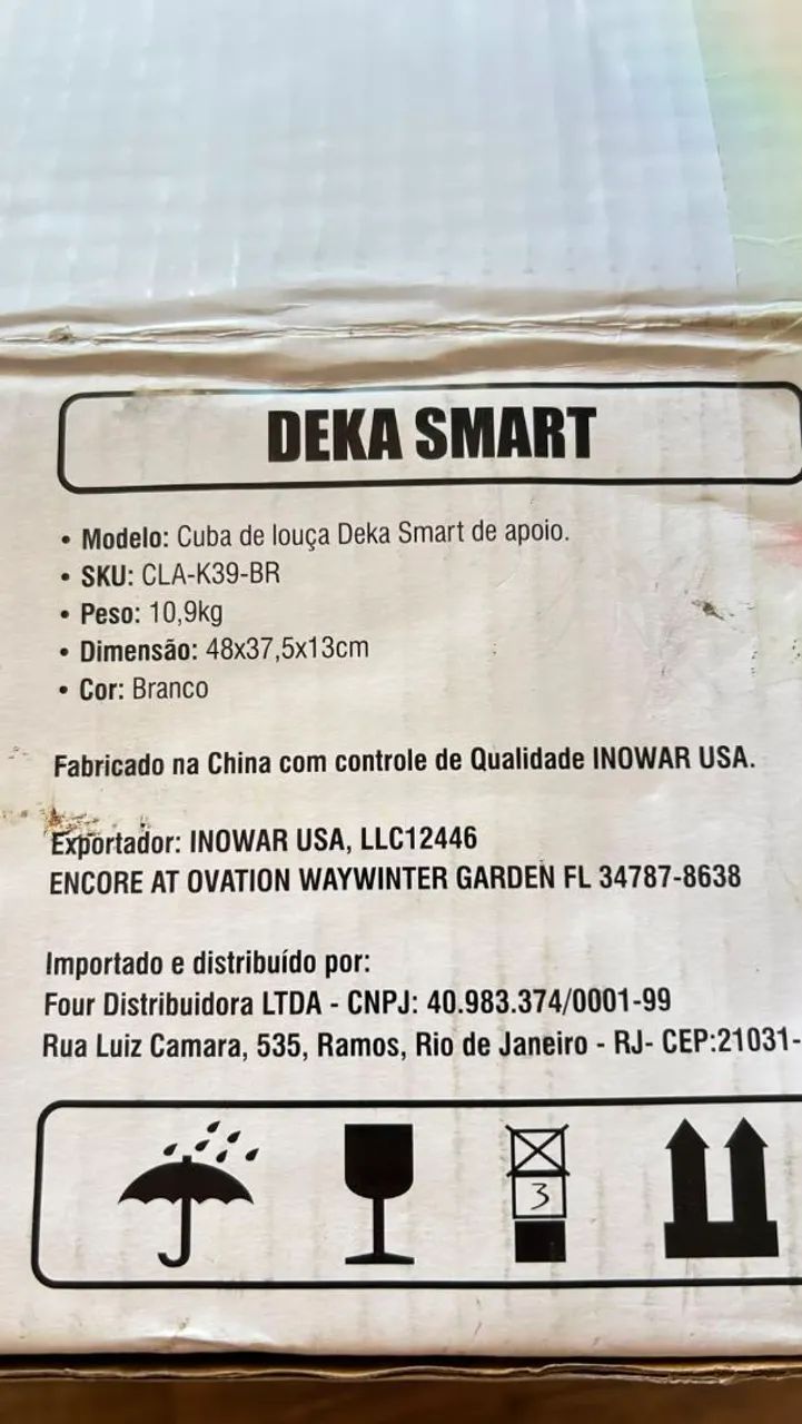Cuba de Louça Deka Smart - Foto 2