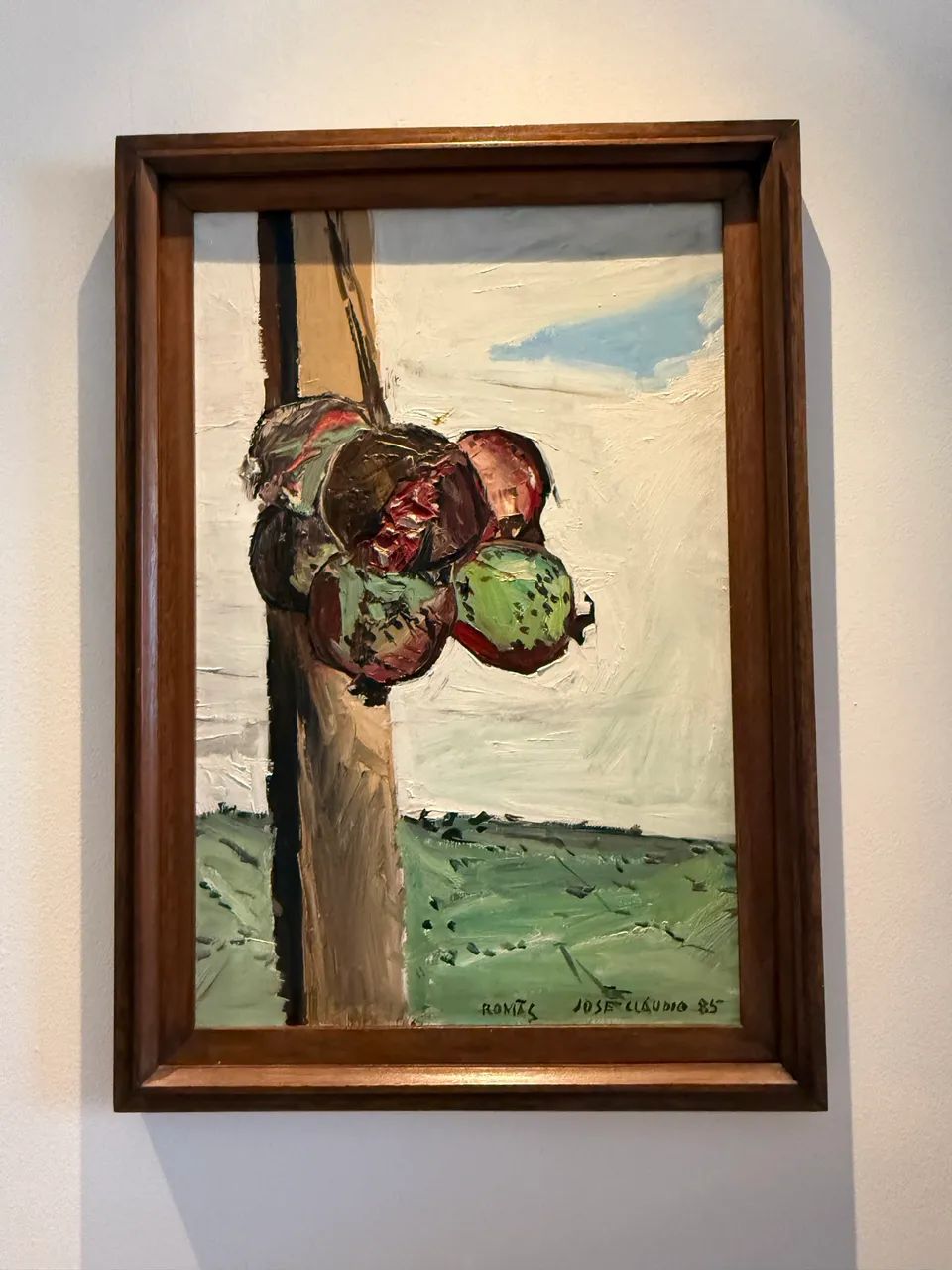 José Cláudio pintor e ceramista