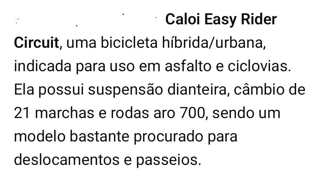 Bicicleta Caloi Easy Rider. - Foto 3