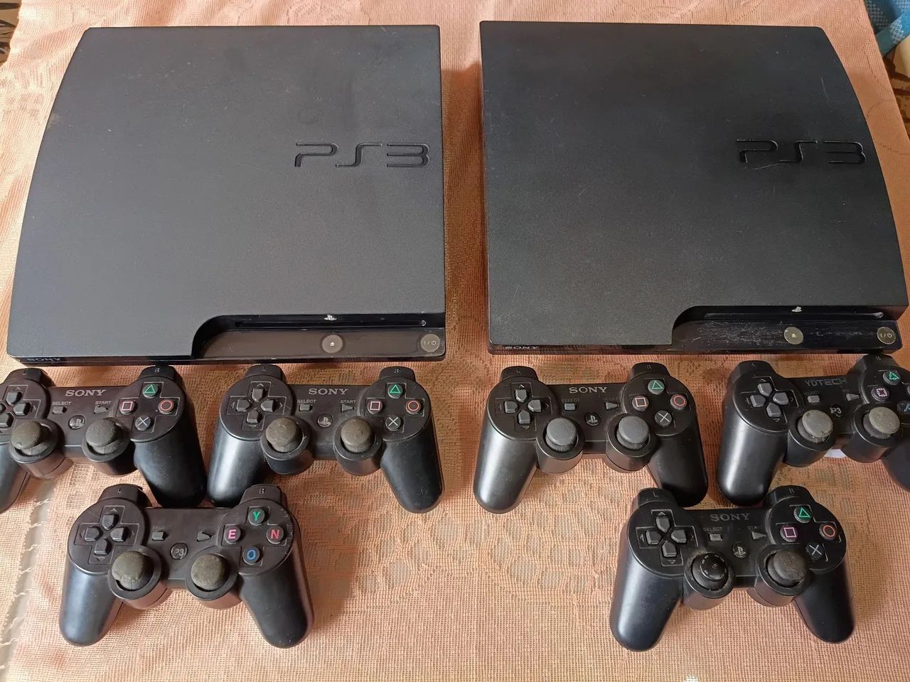 2 ps3 slim com defeito