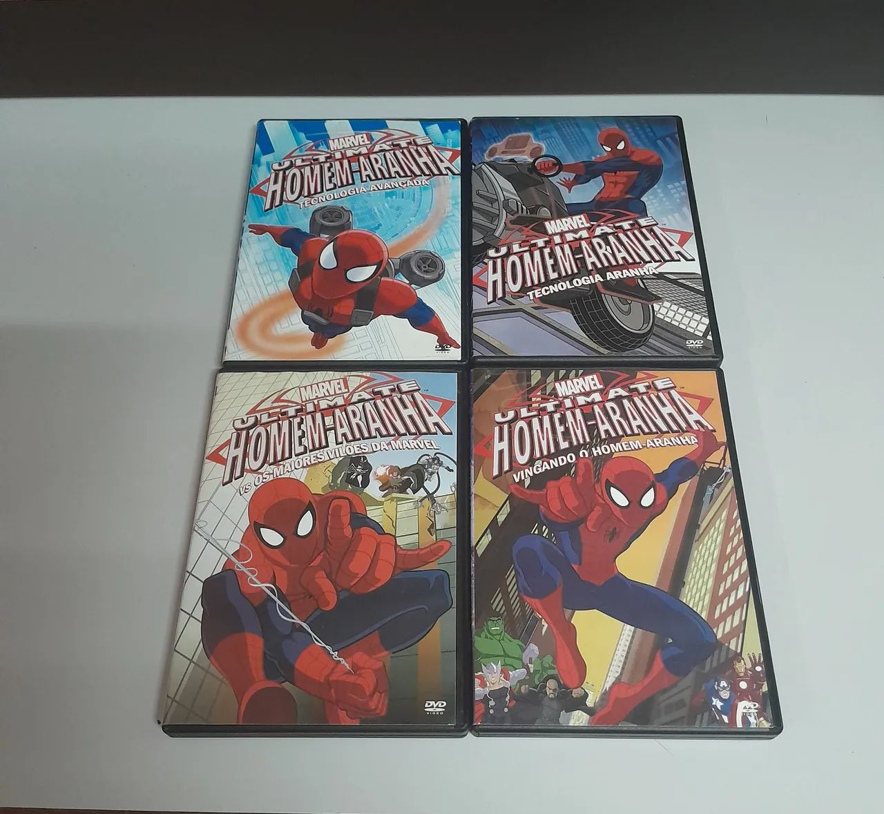 Coleção Ultimate Homem-aranha - 4 DVDs