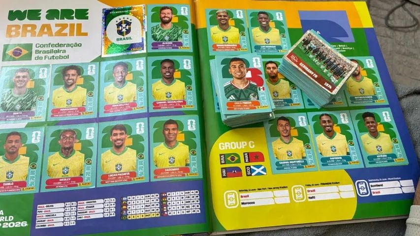TROCA-SE FIGURINHA ALBUM COPA 2026 (CROMO)