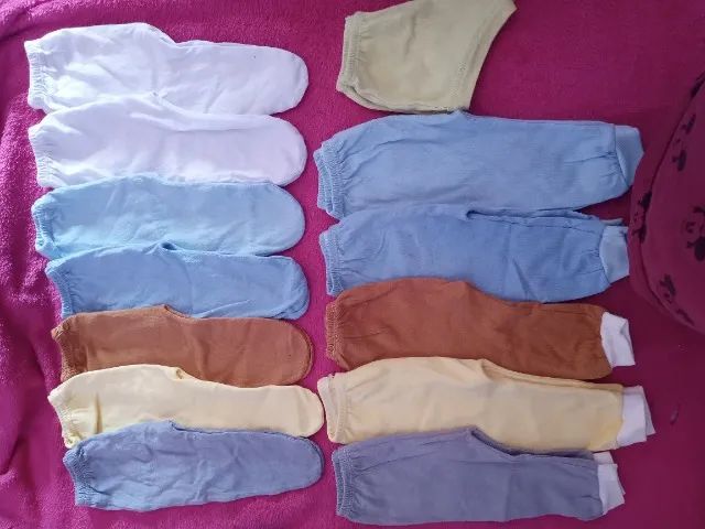 Combo, lotinho roupa de bebê RN P